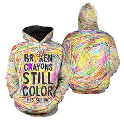 Broken Crayons Still Color 3D Hoodie