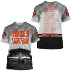 Bruce Springsteen and E Street Band 2023 World Tour 3D T-Shirt Meaningful Gift For Family Gift For Boyfriend Valentine Gift