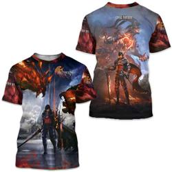 Final Fantasy XVI Video Game 3D All Over Printed T-shirt Meaningful Gift For Family Gift For Boyfriend Valentine Gift