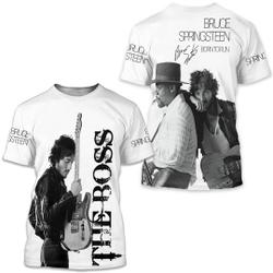 Bruce Springsteen E Street Band Tour 2023 3D Shirt Meaningful Gift For Family Gift For Boyfriend Valentine Gift