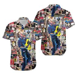 Bruce Springsteen Hawaiian Shirt Gift For Your Girlfriend Boyfriend Gift For Love Gift For Friend Best Valentine Present Holiday Gift