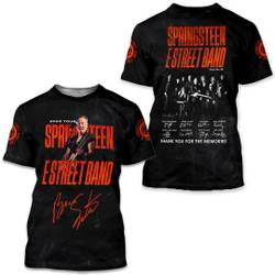 Bruce Springsteen Tour 2023 3D Shirt Meaningful Gift For Family Gift For Boyfriend Valentine Gift