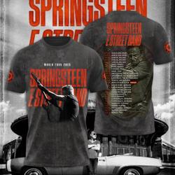 Bruce Springsteen 3D T Shirt, Bruce Springsteen Shirt Meaningful Gift For Family Gift For Boyfriend Valentine Gift