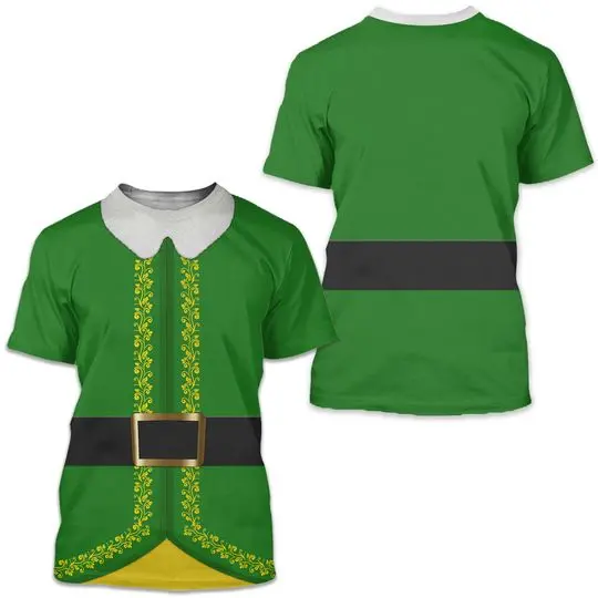 Buddy the Elf All Over Print 3D shirt Meaningful Gift For Family Gift For Boyfriend Valentine Gift