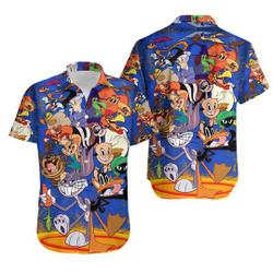 Bugs Bunny Hawaiian Shirt, The Most Popular Rabbit in The World Universal Hawaiian Shirt Gift For Your Girlfriend Boyfriend Gift For Love Gift For Friend Best Valentine Present Holiday Gift