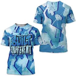 Built Different 3D Broken match Dunk Low Retro Argon 3D T Shirt Meaningful Gift For Family Gift For Boyfriend Valentine Gift