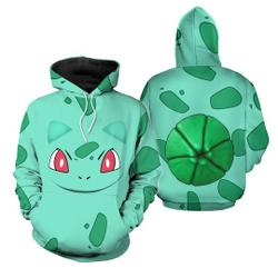 Bulbasaur Full Over Print 3D Hoodie
