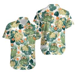 Bulbasaur Hawaiian Pattern Hawaii Shirt Gift For Your Girlfriend Boyfriend Gift For Love Gift For Friend Best Valentine Present Holiday Gift