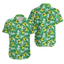 Bulbasaur PKM Summer Hawaiian Shirt Gift For Your Girlfriend Boyfriend Gift For Love Gift For Friend Best Valentine Present Holiday Gift