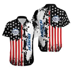 Light Beer American flag cool Unisex Hawaiian Shirt Gift For Your Girlfriend Boyfriend Gift For Love Gift For Friend Best Valentine Present Holiday Gift