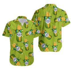 Light Beer Corn Tropical Summer Hawaiian Shirt Gift For Your Girlfriend Boyfriend Gift For Love Gift For Friend Best Valentine Present Holiday Gift