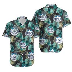 Light Beer Tropical Unisex Hawaiian Shirt Gift For Your Girlfriend Boyfriend Gift For Love Gift For Friend Best Valentine Present Holiday Gift