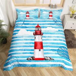 Lighthouse Print Bedding SetsGift For Your Girlfriend Boyfriend Gift For Love Gift For Friend Best Valentine Present Holiday Gift