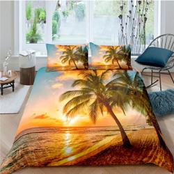 Coconut Tree Ocean Bedding Set Gift For Your Girlfriend Boyfriend Gift For Love Gift For Friend Best Valentine Present Holiday Gift