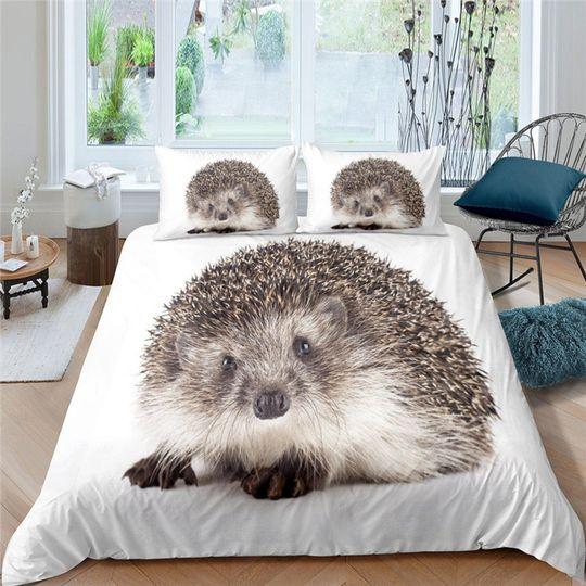 Porcupine Bedding Set Gift For Your Girlfriend Boyfriend Gift For Love Gift For Friend Best Valentine Present Holiday Gift