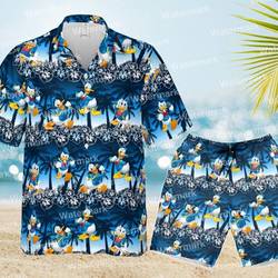 Donald duck hawaiian shirt Gift For Your Girlfriend Boyfriend Gift For Love Gift For Friend Best Valentine Present Holiday Gift