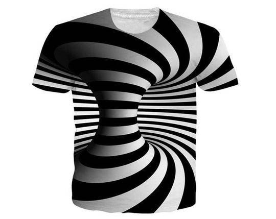 Creative Vortex Tshirt | Cool Original 3D Printed Quality T-Shirt Meaningful Gift For Family Gift For Boyfriend Valentine Gift