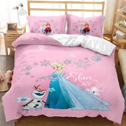 Elsa and Anna Princess Frozen Bedding SetsGift For Your Girlfriend Boyfriend Gift For Love Gift For Friend Best Valentine Present Holiday Gift