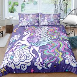 Kids Unicorn Cat Bedding Set Gift For Your Girlfriend Boyfriend Gift For Love Gift For Friend Best Valentine Present Holiday Gift