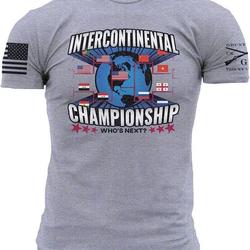 Grunt Style Intercontinental Championship T-Shirt Meaningful Gift For Family Gift For Boyfriend Valentine Gift