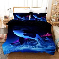 3D Dolphin Bedding SetsGift For Your Girlfriend Boyfriend Gift For Love Gift For Friend Best Valentine Present Holiday Gift