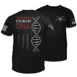 Freedom In My DNA 3D Tshirt Meaningful Gift For Family Gift For Boyfriend Valentine Gift