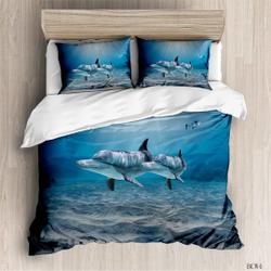 Dolphin Bedding SetsGift For Your Girlfriend Boyfriend Gift For Love Gift For Friend Best Valentine Present Holiday Gift