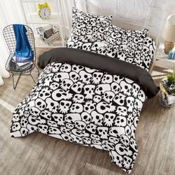 Skulls Bedding Set Gift For Your Girlfriend Boyfriend Gift For Love Gift For Friend Best Valentine Present Holiday Gift