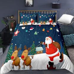 Merry Christmas Bedding Set Gift For Your Girlfriend Boyfriend Gift For Love Gift For Friend Best Valentine Present Holiday Gift