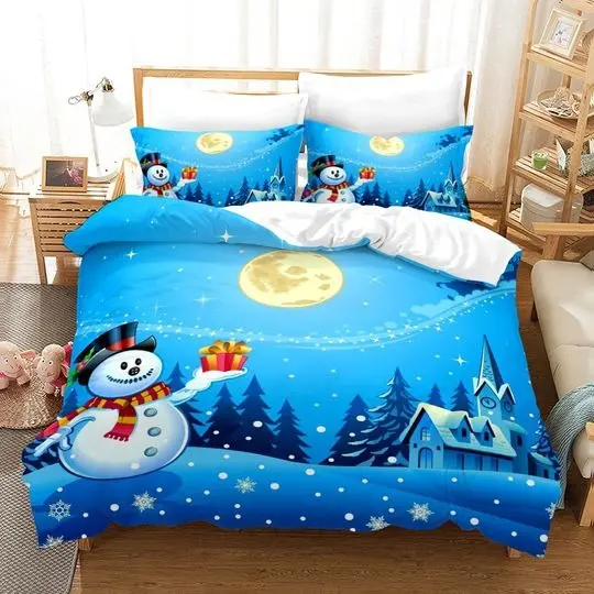 Christmas Bedding Set Gift For Your Girlfriend Boyfriend Gift For Love Gift For Friend Best Valentine Present Holiday Gift