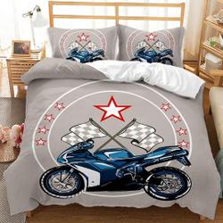 Dirt Bike Bedding Set Gift For Your Girlfriend Boyfriend Gift For Love Gift For Friend Best Valentine Present Holiday Gift