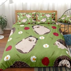 Hedgehog Bedding Set Gift For Your Girlfriend Boyfriend Gift For Love Gift For Friend Best Valentine Present Holiday Gift