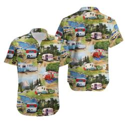 Camping Vintage Caravans Happy Life Gift For Your Girlfriend Boyfriend Gift For Love Gift For Friend Best Valentine Present Holiday Gift