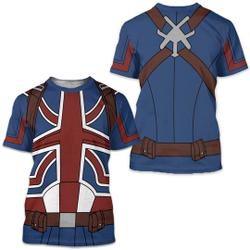 Captain Carter, What If Series 3D tshirt Meaningful Gift For Family Gift For Boyfriend Valentine Gift