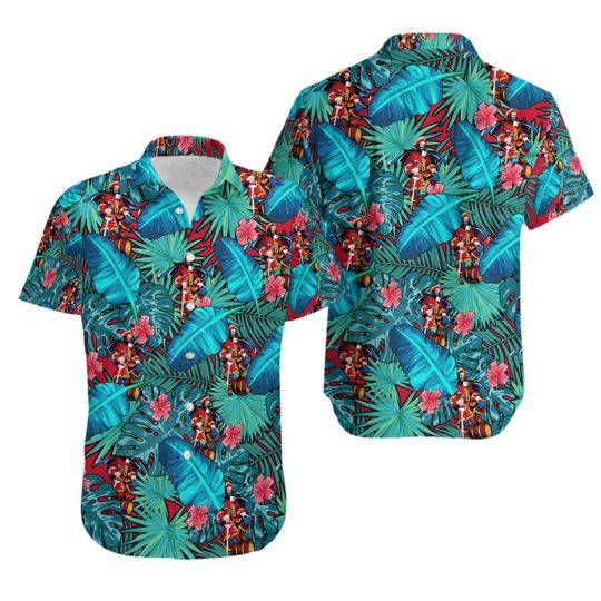 Captain Morgan Hawaiian Shirt Gift For Your Girlfriend Boyfriend Gift For Love Gift For Friend Best Valentine Present Holiday Gift