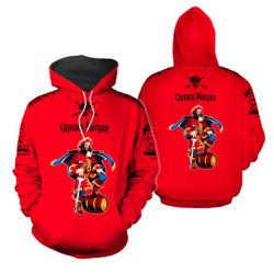 Captain Morgan Hoodie, Whisky Captain Morgan Shirt