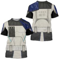 Captain Rex Shirt, Star Wars Costume 3D tshirt Meaningful Gift For Family Gift For Boyfriend Valentine Gift