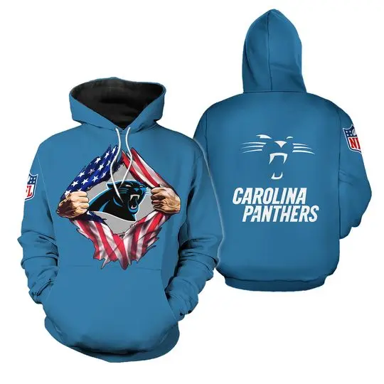 Carolina Panthers 3D Hoodie