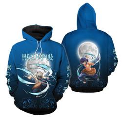 Cartoon Inosuke Men Hashibira 3D Hoodie