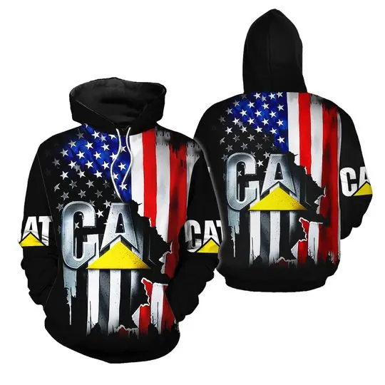 Caterpillar 3d hoodie