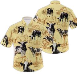 Cattle Button Funny Cattle Hawaiian Shirt Gift For Your Girlfriend Boyfriend Gift For Love Gift For Friend Best Valentine Present Holiday Gift