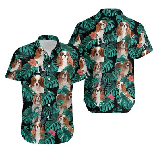 Cavalier King Hawaiian Shirt Gift For Your Girlfriend Boyfriend Gift For Love Gift For Friend Best Valentine Present Holiday Gift