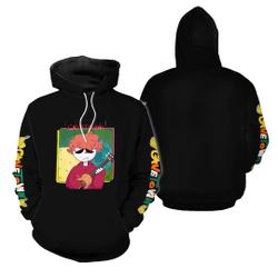 Cavetown Lemon Boy Cartoon Print Hoodies