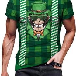 St. Patrick's Day 3D Printed T-Shirt Meaningful Gift For Family Gift For Boyfriend Valentine Gift