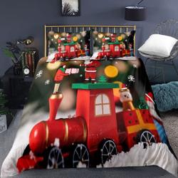 Christmas Tree Xmas Theme Bedding Set Gift For Your Girlfriend Boyfriend Gift For Love Gift For Friend Best Valentine Present Holiday Gift