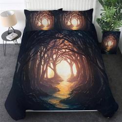 Tree Forest Bedding SetsGift For Your Girlfriend Boyfriend Gift For Love Gift For Friend Best Valentine Present Holiday Gift