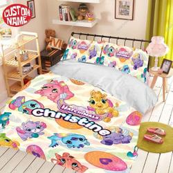 Hatchimals Custom NameBedding Set Gift For Your Girlfriend Boyfriend Gift For Love Gift For Friend Best Valentine Present Holiday Gift