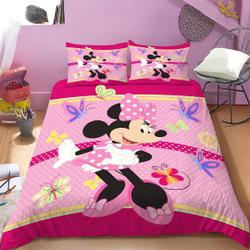 Disney Character In Festival Disney bedding Set, Mickey and Minnie Duvet CoverGift For Your Girlfriend Boyfriend Gift For Love Gift For Friend Best Valentine Present Holiday Gift