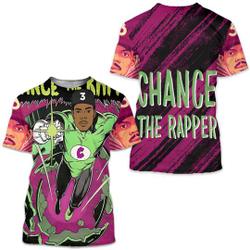 Chance The Rapper Comic Match T-shirt 3D Meaningful Gift For Family Gift For Boyfriend Valentine Gift