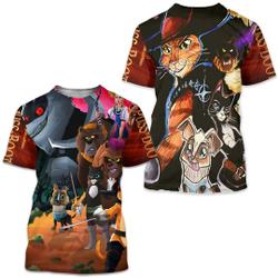 Character Puss In Boots T-SHIRT, The Last Wish Movie Shirt Gift, Movie Cartoon Shirt Gift Meaningful Gift For Family Gift For Boyfriend Valentine Gift